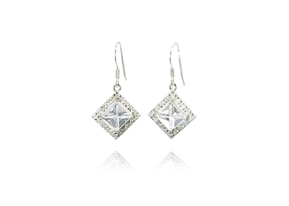 Rhodium Plated | Fashion Earrings